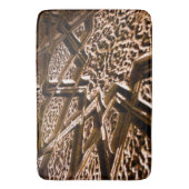 Earthy Brown Stars Badmat (Voorkant Verticaal)