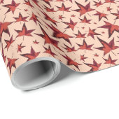 Earthy Burnt Autumn Leaves Cadeaupapier (Rol Hoek)