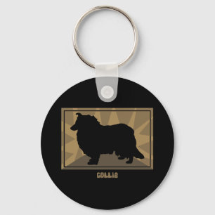 Earthy Collie Sleutelhanger