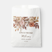 Earthy desert boho vrijgezellenfeest dank u bedankzakje (Voorkant)