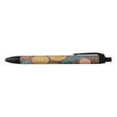 Earthy Floral Mosaic Pattern Pen (Bovenkant)