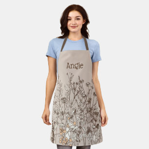 Earthy Floral Specialized All-over Printed Schort