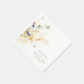 Earthy Flowers Herfst Event Elegant Servet (Hoek)