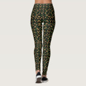 Earthy Geometric Mosaic Pattern  Leggings (Achterkant)