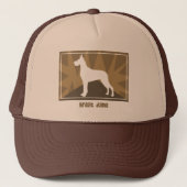 Earthy Great Dane Trucker Pet (Voorkant)
