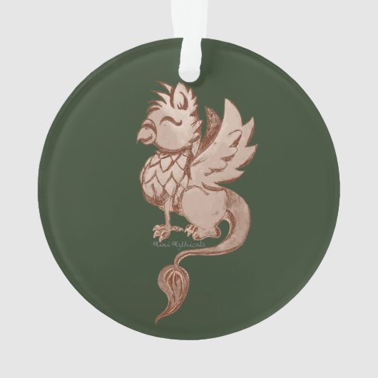 Earthy Griffin Ornament (achterkant)