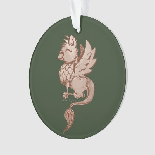 Earthy Griffin Ornament (voorkant)