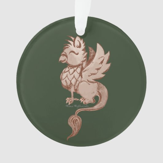 Earthy Griffin Ornament (voorkant)