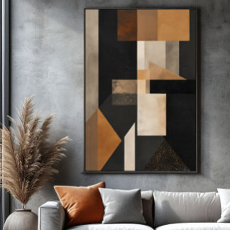 Earthy Harmony Canvas Afdruk