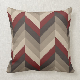 Earthy Herringbone Sierkussen