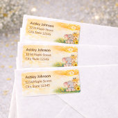 Earthy Jungle Sun Celebration Mark Etiket