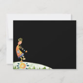 Earthy Kokopelli Wedding Save the Date Kaart (Achterkant)