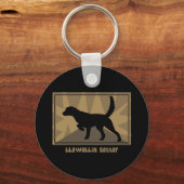 Earthy Llewellin Setter Sleutelhanger (Voorkant)