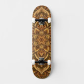 Earthy Mandala Unisex Persoonlijk Skateboard (Voorkant)