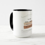 Earthy Minimalist Inspirational Quote Design – Cal Mok (Voorkant links)