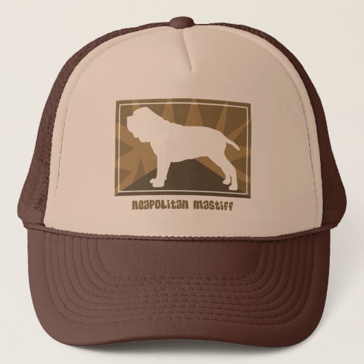Earthy Neapolitan Mastiff Trucker Pet (Voorkant)