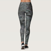 EARTHY PATTERN via Slipperywindow Leggings (Achterkant)