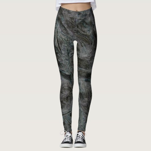 EARTHY PATTERN via Slipperywindow Leggings (Voorkant)