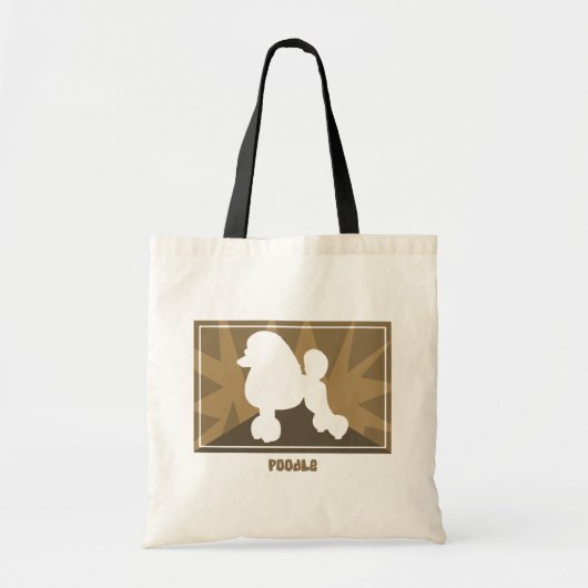Earthy Poodle Bag Tote Bag (Voorkant)
