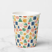 Earthy Prism Celebration Papieren Bekers (Achterkant)