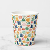 Earthy Prism Celebration Papieren Bekers (Voorkant)