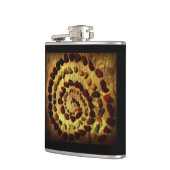 Earthy Rock Circle Flask Heupfles (Links)