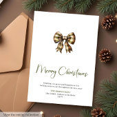 Earthy Sage Terracotta Holiday Christmas Greeting  Feestdagenkaart
