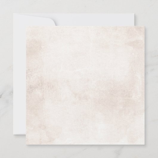 Earthy Shades Floral Elegant Save the Date Aankondiging (Achterkant)