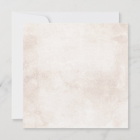 Earthy Shades Floral Elegant Save the Date Aankondiging (Achterkant)