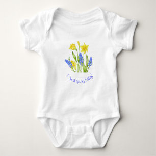 Earthy Spring on a Baby Jersey Bodysuit (M,D)