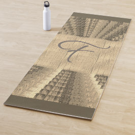 Earthy Suede Sable Beige Faded Woven Canvas Kijk u Yogamat