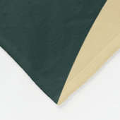 Earthy Tones Abstract Swirl Design Fleece Deken (Hoek)