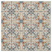 Earthy Tones Boho Floral Pattern Minimalistic Chic Stof (Swatch)
