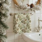 Earthy Tones Towel Bohemian Gift for Loved Ones Bad Handdoek