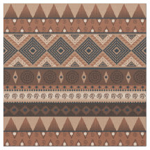 Earthy Tribal Fabric