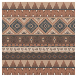 Earthy Tribal Fabric Stof
