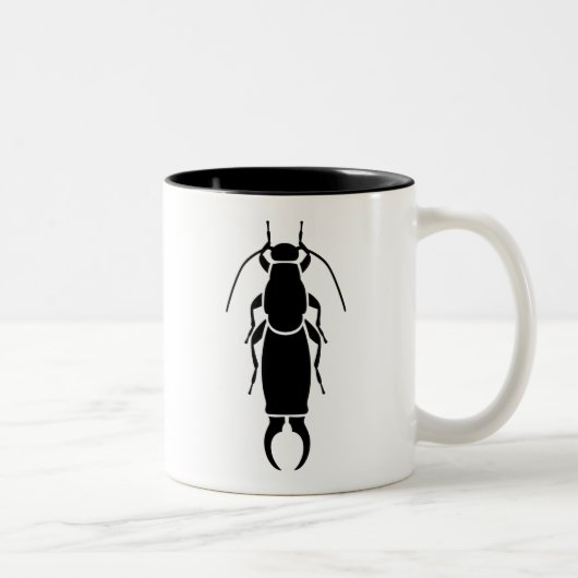 Earwig Tweekleurige Koffiemok (Rechts)