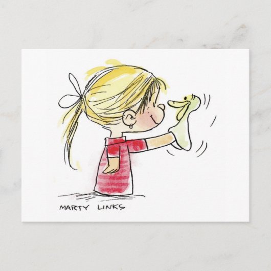 EAS-010 Paaspop Feestdagenkaart (Voorkant)