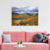 Easedale Tarn Cumbria England Canvas Afdruk (Insitu (Woonkamer))