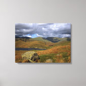 Easedale Tarn Cumbria England Canvas Afdruk (Voorkant)