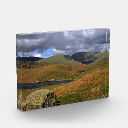 Easedale Tarn Cumbria England Fotoblokken (Links)