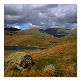 Easedale Tarn Cumbria England Perfect Poster