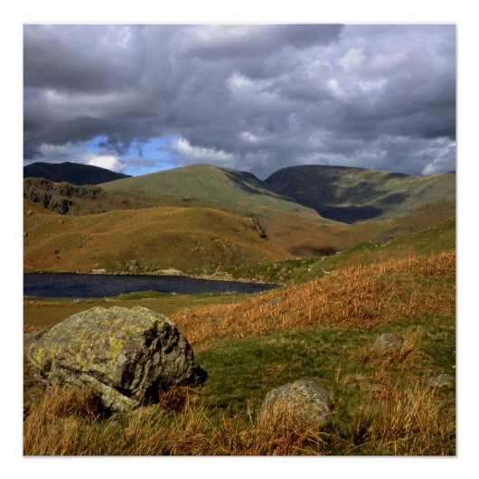 Easedale Tarn Cumbria England Perfect Poster (Voorkant)