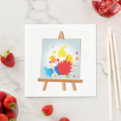Easel Art Paper Napkins Servet (Insitu)