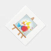 Easel Art Paper Napkins Servet (Hoek)