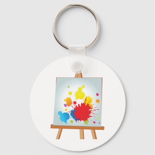 Easel Art Sleutelhanger (Achterkant)