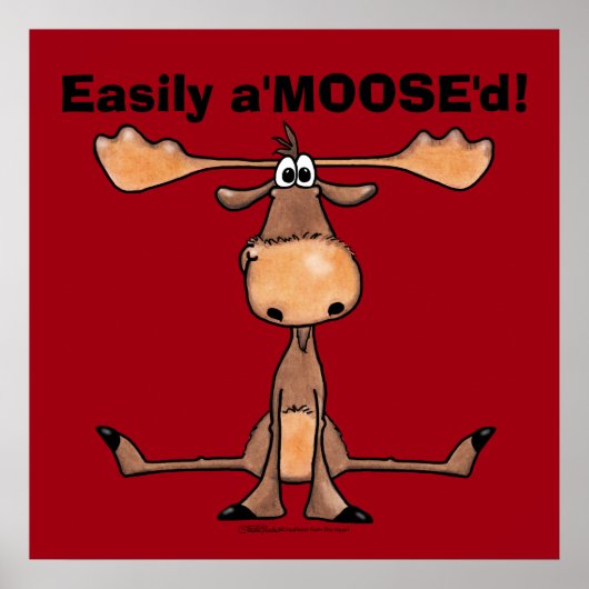 Easily A'Moose Poster (Voorkant)