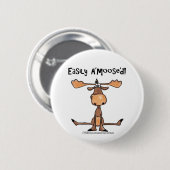 Easily A'Moose Ronde Button 5,7 Cm (Voorkant /achterkant)