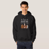 Easily Disctracted By Guinea Pigs Animal Lover Pig Hoodie (Voorkant volledig)