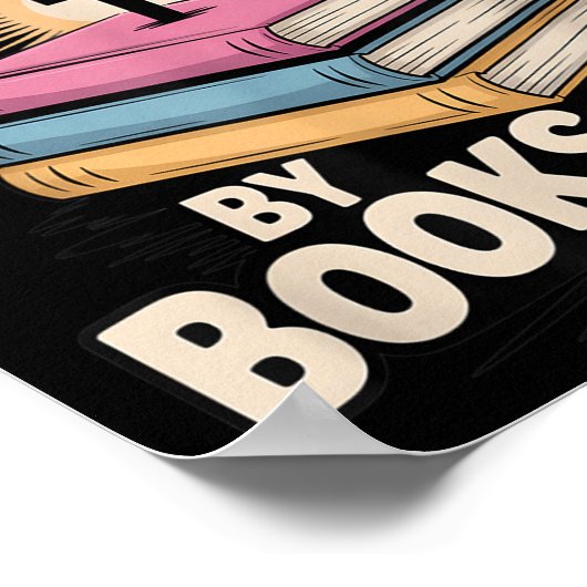 Easily Distracted By Books And God Christian Reade Poster (Hoek)